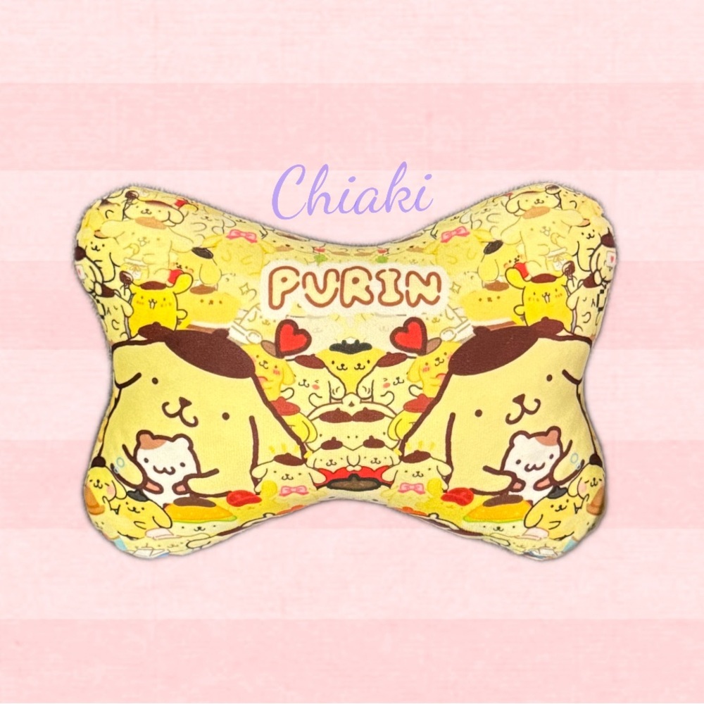 Pompompurin Headrest Pillow